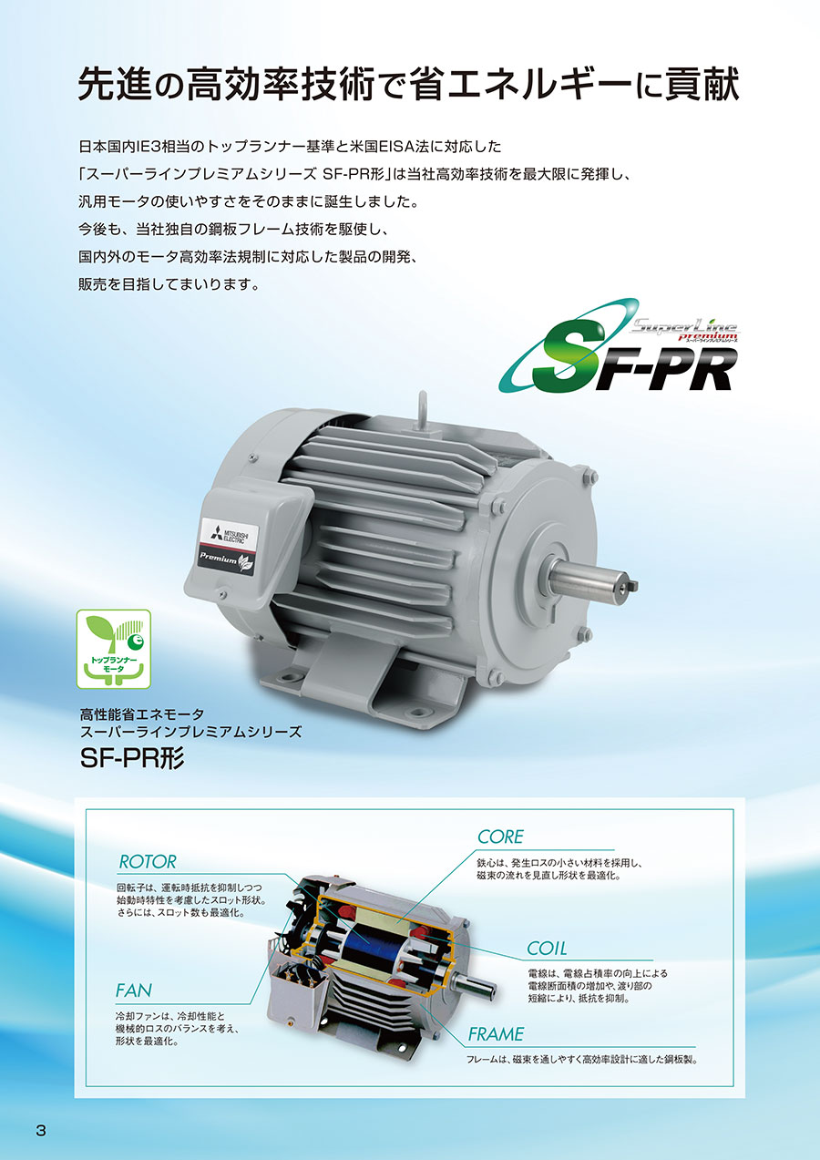 三菱電機型號：SF-PR 7.5kW  200V/50HZ ...